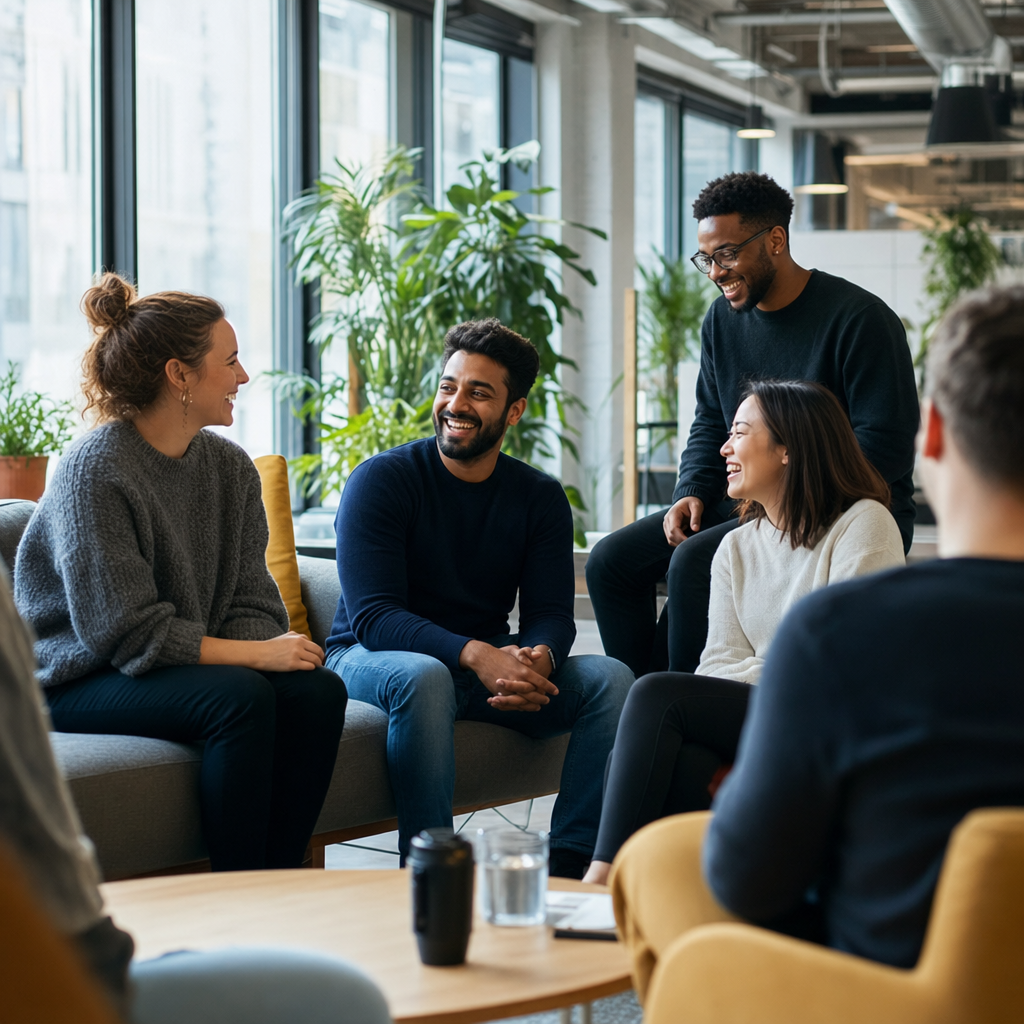 Social-Media-Post für Recruiting mit Kivio - Wir stellen ein